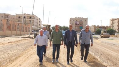 بالصور.. جولة تفقدية بمدينة بدر لمتابعة سير الأعمال والمرافق - إيجي بيزنس مدينة بدر