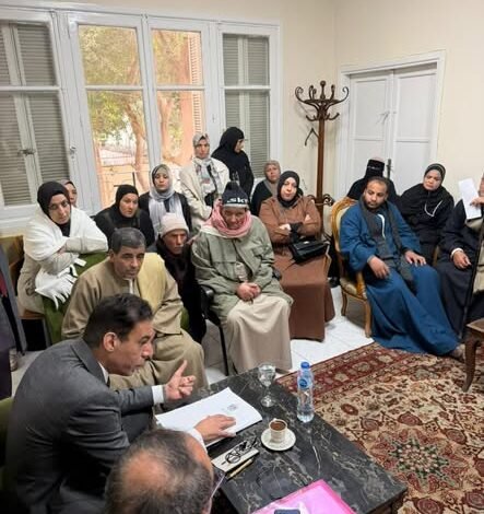 لقاء مساعد وزير الخارجية للشئون القنصلية مع اسر المتغيبين المصريين في الأراضي الليبية - إيجي بيزنس 1 9d0ae4 - إيجي بيزنس